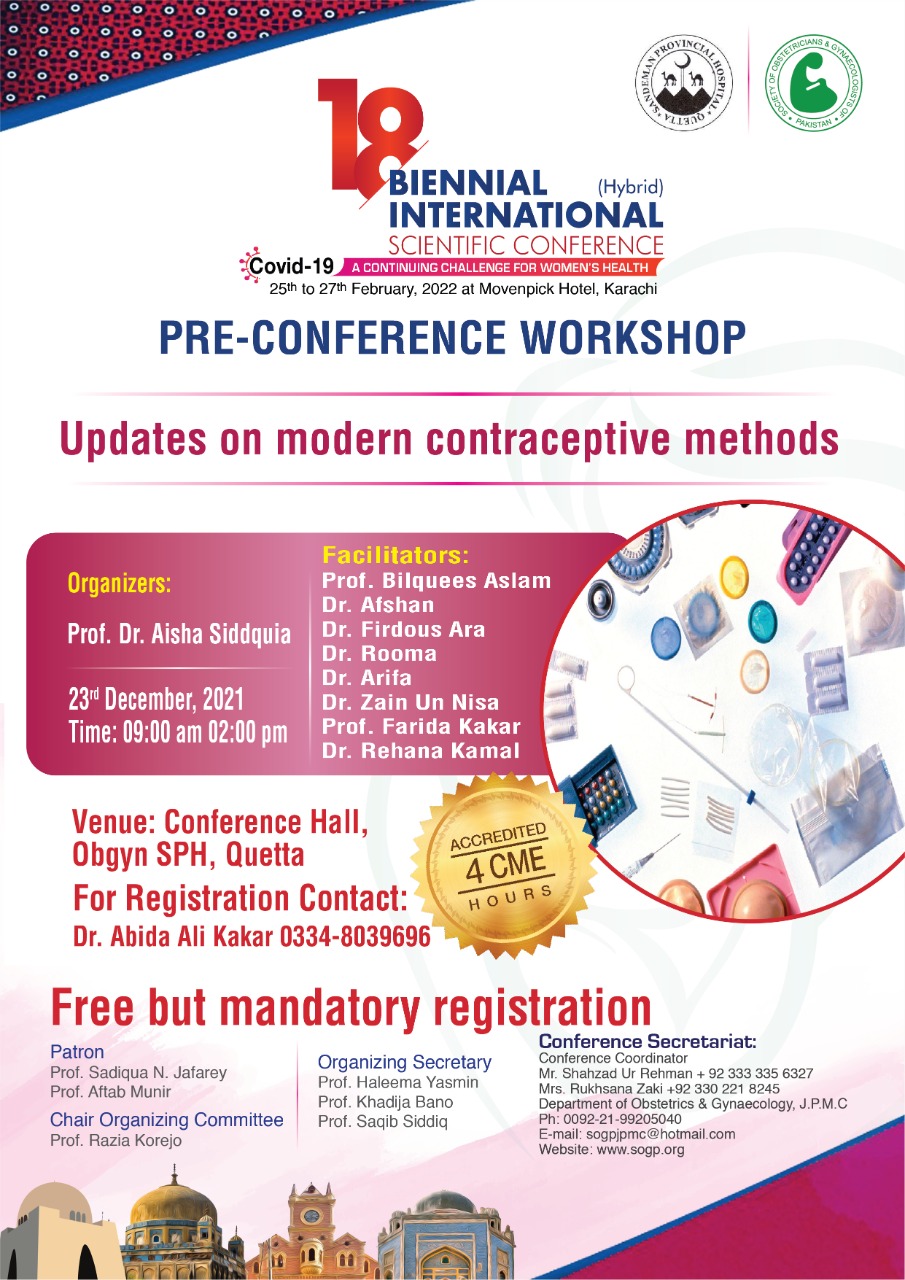 Updates on Modern Contraceptive Methods